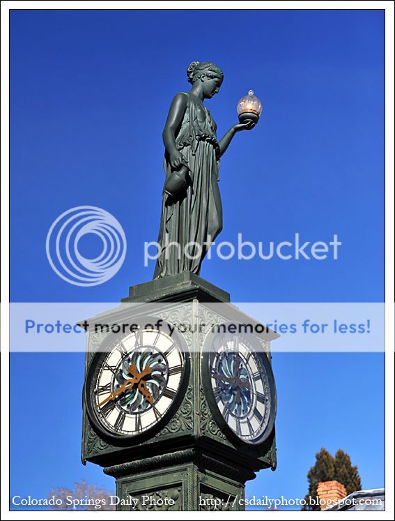 Colorado Springs Daily Photo The Wheeler Town Clock